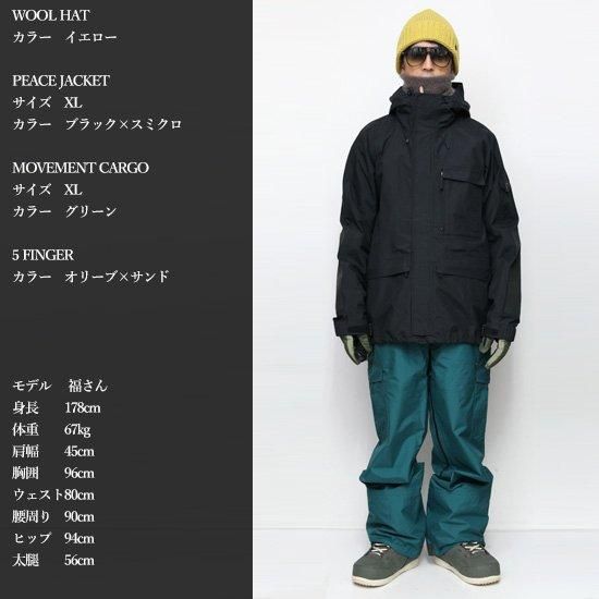 20-21 greenclothing peace jacket サイズL-