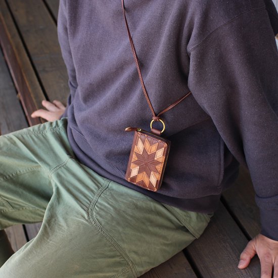 Nasngwam ナスングワム｜LONESTAR NECKLACE WALLET (マルチ)(パッチ