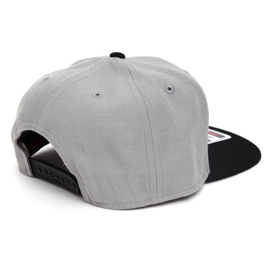 【MountainSurf マウンテンサーフ】刺繍キャップ flat visor cap (グレイ/ブラック) (フラットバイザーキャップ) の2枚目の画像