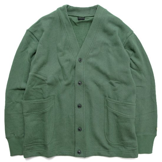 GOHEMP ゴーヘンプ｜HEMP BASIC CARDIE (ケリーグリーン 