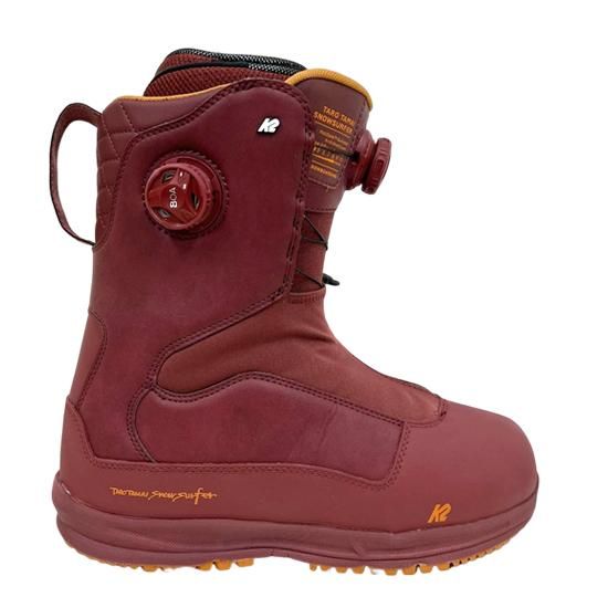 【23-24予約商品】K2 ケーツー｜TARO TAMAI SNOWSURFER (合皮ダークレッド)(TTブーツ)【2023年11月前後入荷予定】