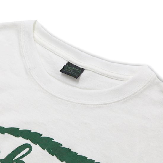 GOHEMP ゴーヘンプ｜LEAF LOGO L/SL TEE (ナチュラル)(やや厚手のTシャツ生地 ロンT)