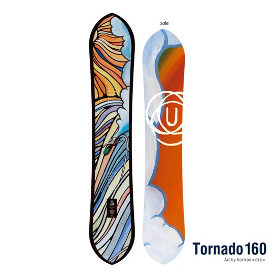 【23-24予約商品】Unit mfg. ユニット｜Tornado 160 (ダブル