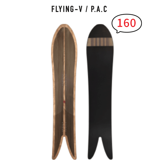 【23-24予約商品】T.J BRAND ティージェイブランド｜FLYING-V 160 P.A.C. (3ディメンション)