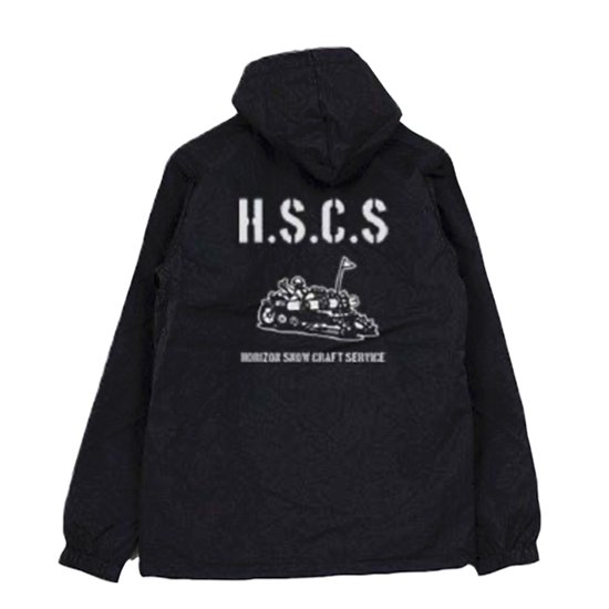 【23-24予約商品】horizon ホライズン｜H.S.C.S Hooded Coach Jacket (フード付き コーチジャケット)【2023年6月 入荷予定】の2枚目の画像