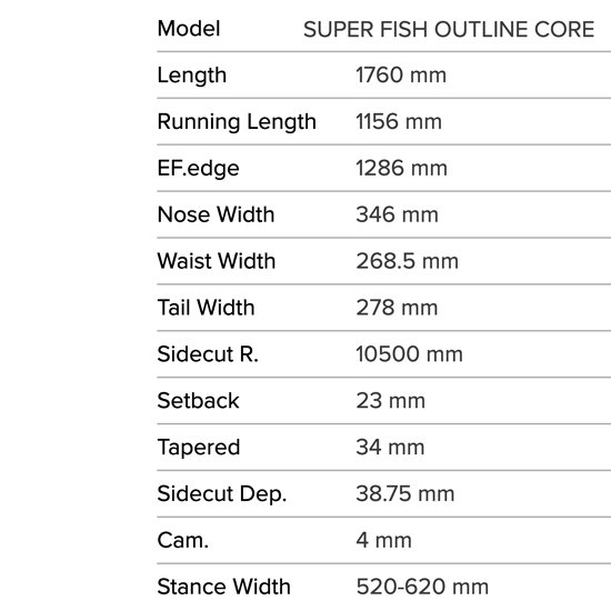 gentemstick superfish outline ゲンテンスティック - スノーボード