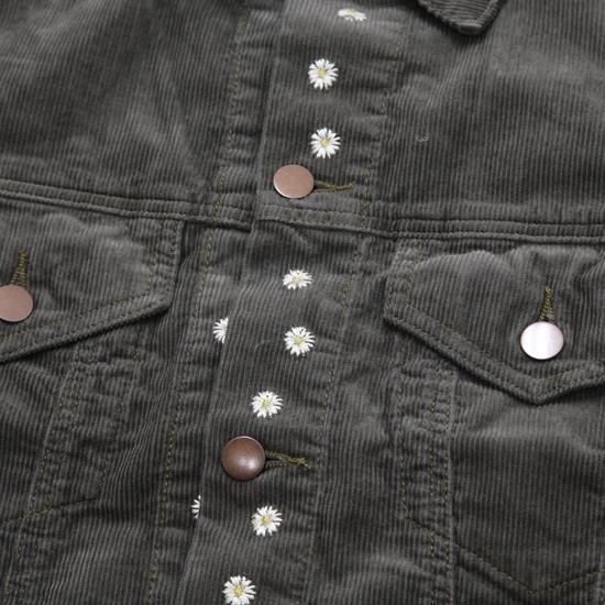 【HAVE A GRATEFUL DAY】EMBROIDERY JACKET/S HAVE A GRATEFUL DAY】EMBROIDERY JACKET/S