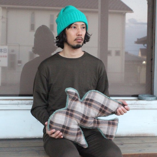 日本に Green clothing SWEATER グリーンクロージング BLACK ウール