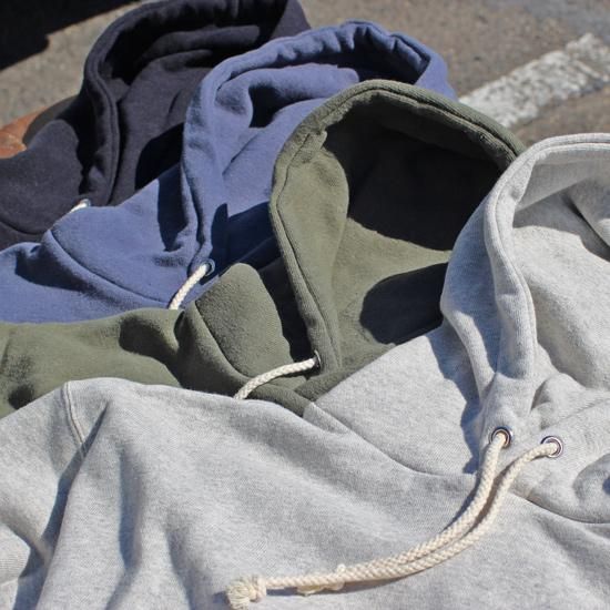 GOHEMP ゴーヘンプ｜LOOSE HOODY (ブラック)(ライトスウェット