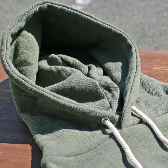 GOHEMP ゴーヘンプ｜LOOSE HOODY (オリーブグリーン)(ライト