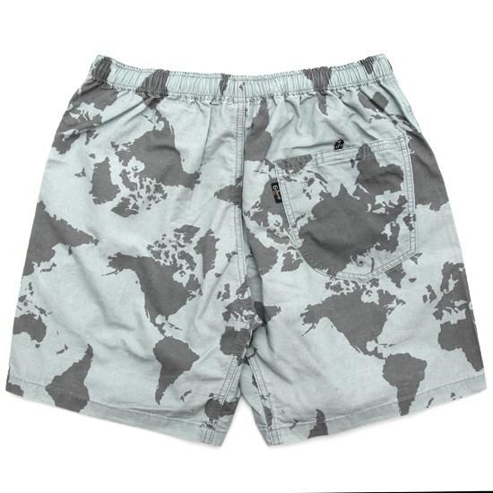 GOHEMP ゴーヘンプ｜HEMP JAM SHORTS WORLD (グレイ)(ショート