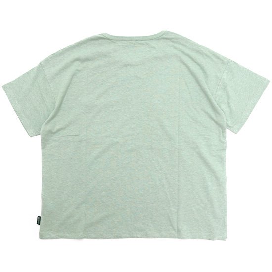 GOHEMP ゴーヘンプ｜WIDE PK TEE (ペールグリーン)(ワイドポケットTシャツ)の2枚目の画像