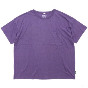 GOHEMP ゴーヘンプ｜WIDE PK TEE (ウルトラバイオレット)(ワイドポケットTシャツ)
