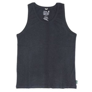 GOHEMP ゴーヘンプ｜HEATHER SLIT PK TANK TOP (チャコール