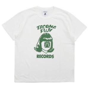 TACOMA FUJI RECORDS タコマフジレコード｜LOGO '23 (ホワイト)(プリントTシャツ)