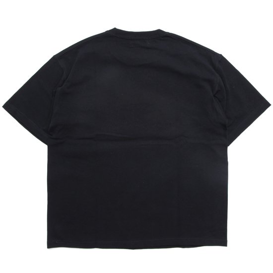 Nasngwam ナスングワム｜SUNFLOWER TEE (ブラック)(手描き ひまわり Tシャツ)の2枚目の画像