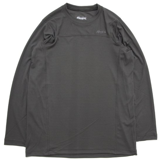 【Afterglow アフターグロー】PD TECHNICAL L/S T-SHIRTS パワードライ テクニカルロングスリーブディシャツ  (長袖化繊)(ポーラテックパワードライ)