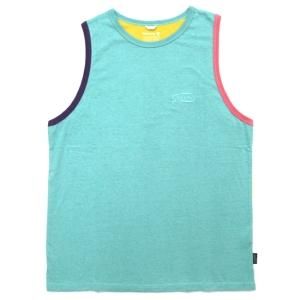 GOHEMP ゴーヘンプ｜10oz JERSEY SLIT PK TANK TOP (ティール