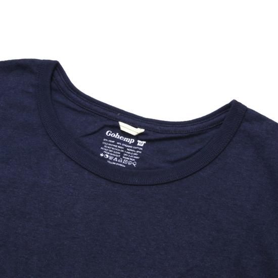 GOHEMP ゴーヘンプ｜FBP BASIC S/SL PK TEE (マリンネイビー