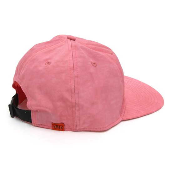 【KM4K カモシカ】NYLON CAP (ピンク)(ナイロンキャップ)の2枚目の画像