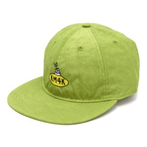 【KM4K カモシカ】NYLON CAP (グリーン)(ナイロンキャップ)