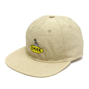 【KM4K カモシカ】NYLON CAP (サンド)(ナイロンキャップ)