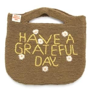 HAVE A GRATEFUL DAY ϥ֥쥤ȥեǥTOTE BAG (֥饦)(Ԥ ȡȥХå)