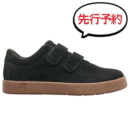 AREth アース【予約商品】I velcro (ブラックガム)(アイベルクロ スニーカー)【10月下旬～11月中旬入荷予定】