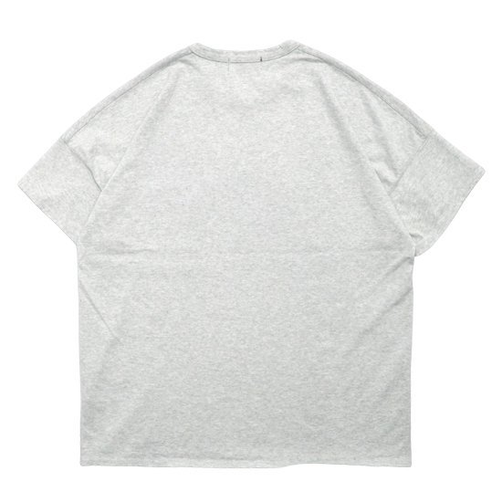 remilla レミーラ｜ハングポケットTee (ホワイト杢)(Tシャツ)の2枚目の画像