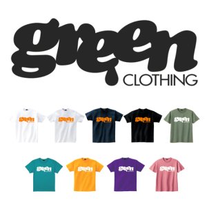 【GREEN CLOTHING グリーンクロージング】(予約商品 7月末ごろ入荷予定) 2023 #1  Logo (ロゴ)(プリントTシャツ)