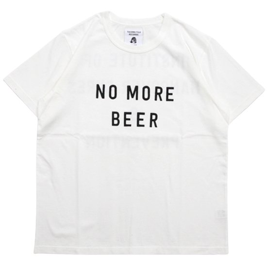 新品未使用 タコマフジレコード NO MORE BEER Tシャツ Lサイズ - T