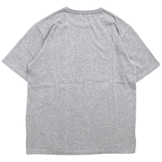 SPINNER BAIT スピナーベイト｜バストドール天竺 ベーシックTee (グレイ)(機能性 無地Tシャツ)の2枚目の画像