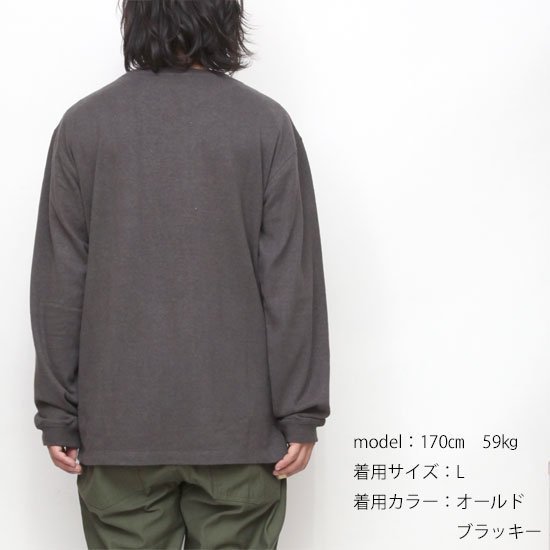 A HOPE HEMP アホープヘンプ｜Regular L/S Tee (ナチュラル)(ロンT ヘンプコットン)