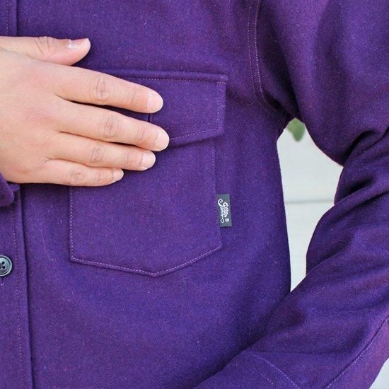 GREENCLOTHING グリーンクロージング】WOOL FLANNEL SHIRTS