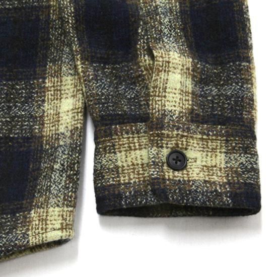 GREENCLOTHING グリーンクロージング】WOOL FLANNEL SHIRTS