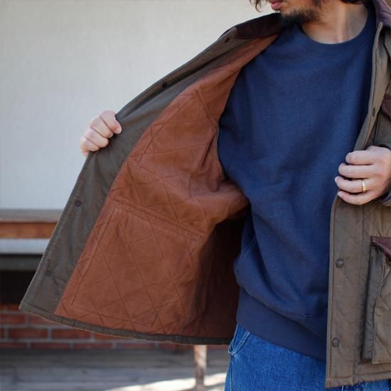 GOHEMP ゴーヘンプ｜SURPLUS JOCKEY JACKET (ダークチャコール