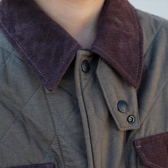 GOHEMP ゴーヘンプ｜SURPLUS JOCKEY JACKET (ダークチャコール