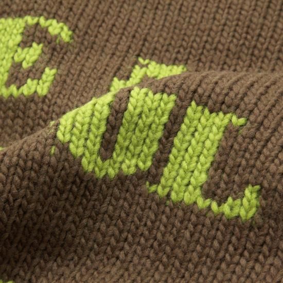 HAVE A GRATEFUL DAY ハブアグレイトフルデイ｜WOOL KNIT CREW (チェス