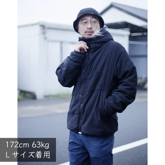 サボットジャケット|(カーキ )(中綿入りジャケット) サボットジャケット|(カーキ )(中綿入りジャケット)