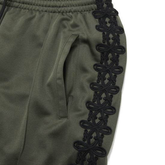 Nasngwam ナスングワム｜KINGSTON PANTS (オリーブ)(サイド刺繍