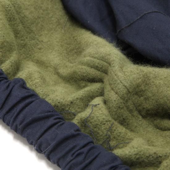 horizon ホライズン】×WASABI CANVAS SOLE WRAP (ネイビー)(着脱
