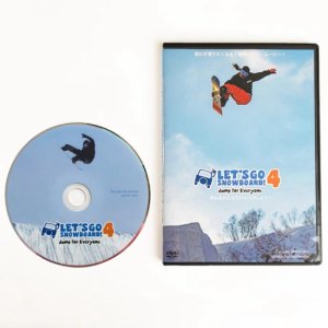 【DVD】LET’S GO SNOWBOARD! 4 レッツゴースノーボード！(vol4)(ハウツー)(色んなところでジャンプ)