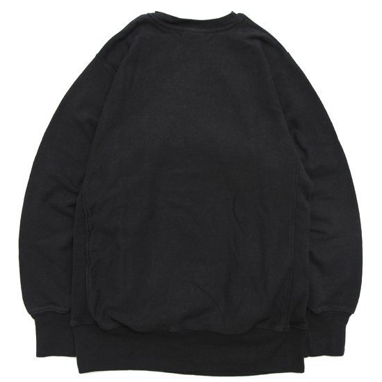 Phatee ファッティー｜HEMP SWEAT CREW (ブラック)(スウェットクルーネック)