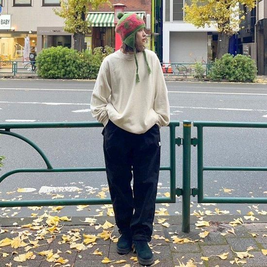 Phatee ファッティー｜HEMP SWEAT CREW (キナリ)(スウェット