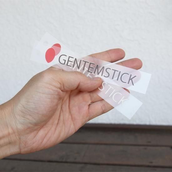 【GENTEMSTICK ゲンテンスティック】NEW LOGO DIE CUT STICKER 120mm (カッティングステッカー)の2枚目の画像