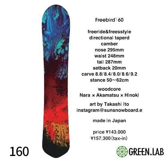 25-26ͽʡGREEN.LAB ꡼ Freebird 160 2025ǯ12ͽۤξʲ1
