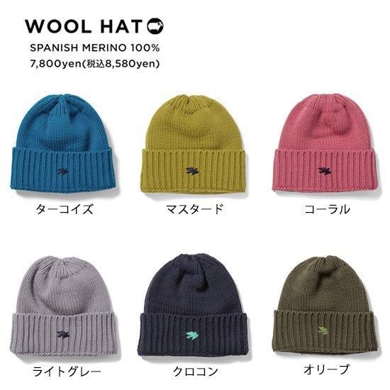 【24-25予約商品】GREEN CLOTHING グリーンクロージング｜WOOL HAT (ウールハット ビーニー  ニット帽)【2024年11月頃から順次入荷予定】