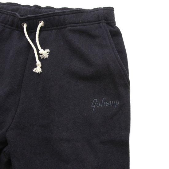 GOHEMP ゴーヘンプ｜SET UP PANTS (ブラック)(薄手のスウェット