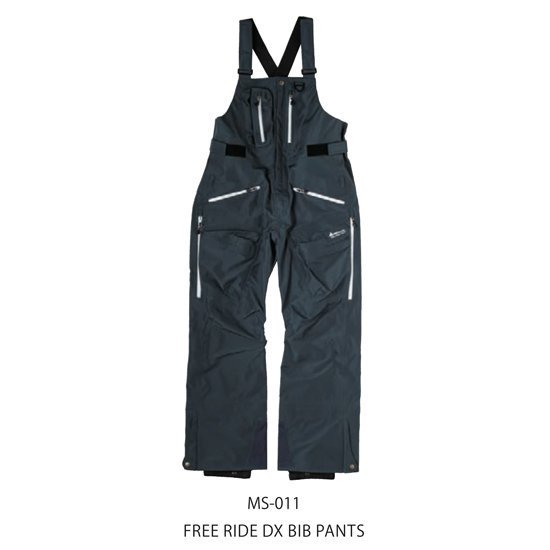 【24-25予約商品】MountainSurf マウンテンサーフ｜FREE RIDE DX BIB PANTS(バックカントリー)【2024年12月  入荷予定】