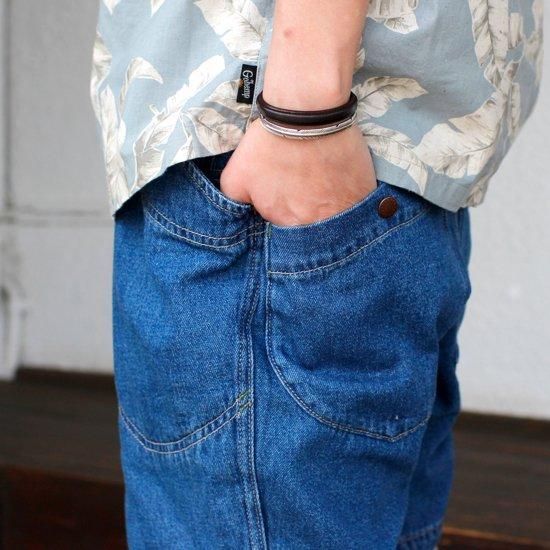 GOHEMP ゴーヘンプ｜9oz DENIM TRAVELER EASY SHORTS (ワンウォッシュ